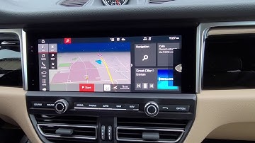 Porsche Buffalo: Porsche PCM Infotainment Screen Overview