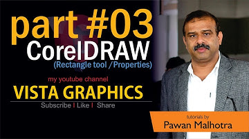 CorelDRAW: Rectangle Tool/Properties (हिंदी में )-03