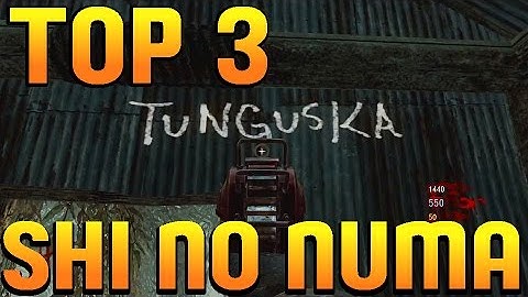 Top 3 Zombies - Top 3 Shi No Numa Secrets! (CoD BO Zombies)