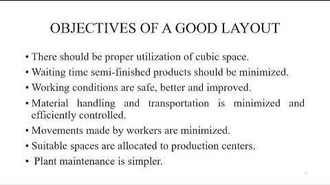 Operations Management: Module 2 - Plant Layout Part 2