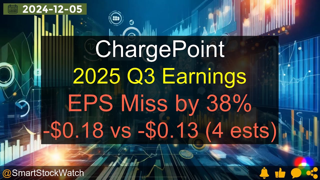 [EPS Miss by 38%] ChargePoint - 2025 Q3 Earnings Analysis