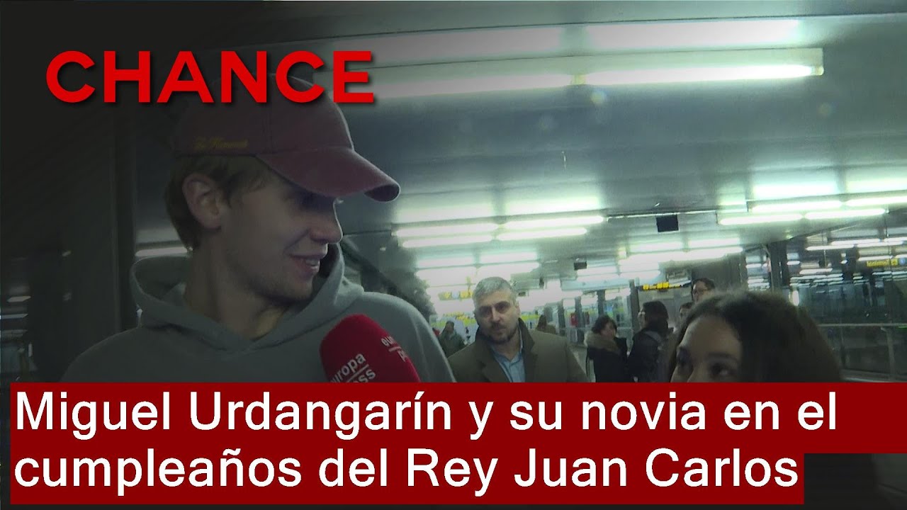 Miguel Urdangarín, con su novia Olympia Beracasa, revela cómo fue el cumpleaños del Rey Emérito