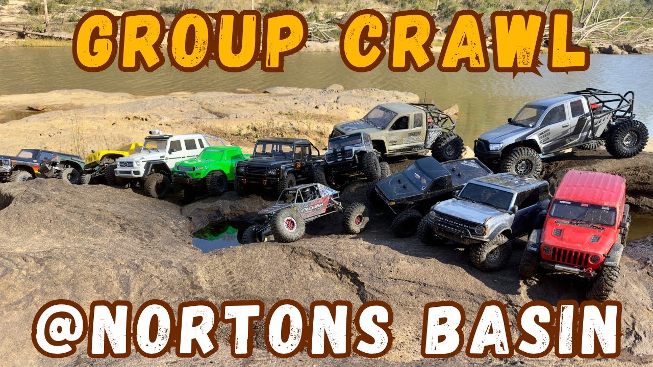 Group Crawl Norton's Basin with Trail Pigs RC and Parramatta Lake