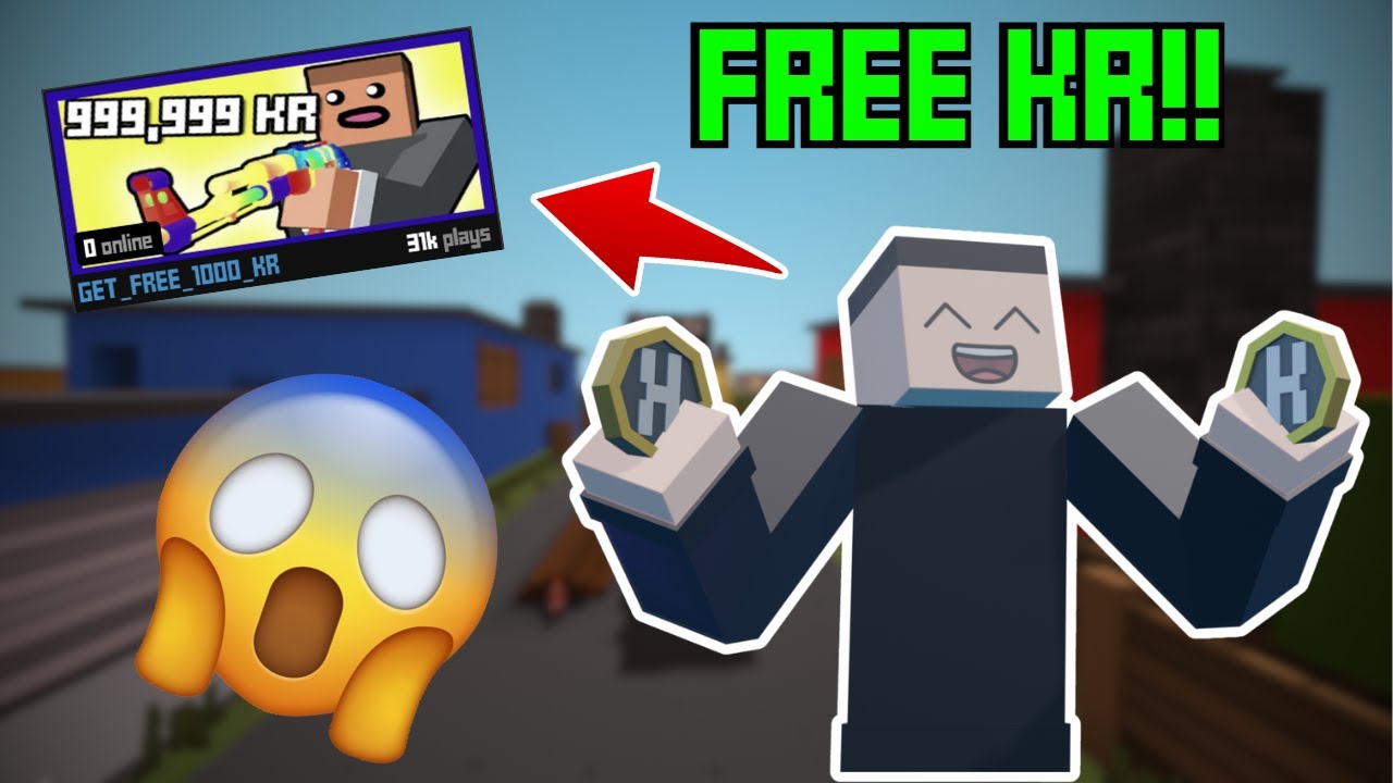 Krunker FREE KR obby (not scam)