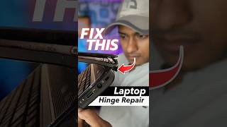 🤯 இந்த Method வேற Level-ல இருக்கு...|| How you can repair Broken Laptop Hinge #shorts #laptoprepair
