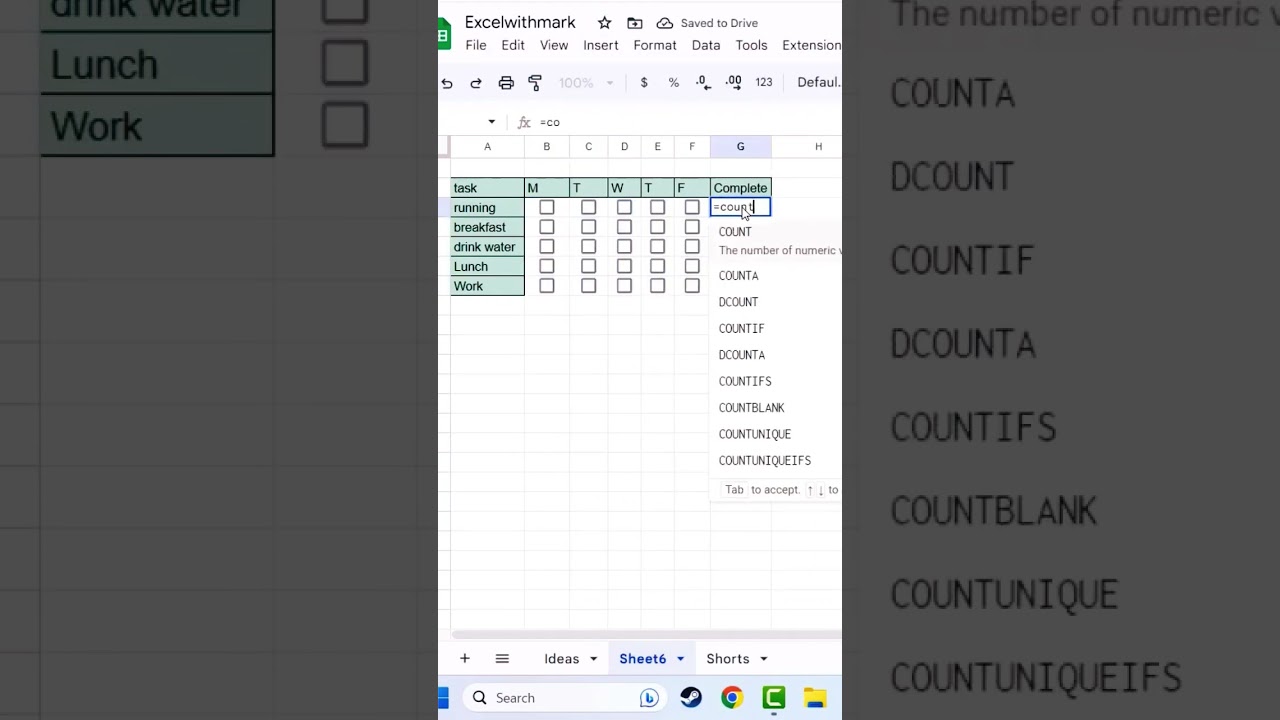 learn Excel 