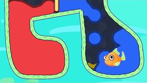 Water Or Lava? Save The Fish Gameplay All Game - Fishdom Game - Gameplay Walkthrough