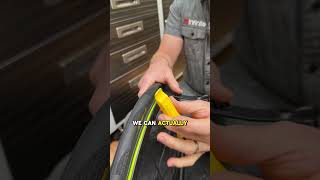 How to easily remove a Continental Archetype Tire from a Cadex Hookless Rim