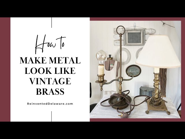 Simple Tips to Clean Old Brass Lamps — Capturing Wonderland
