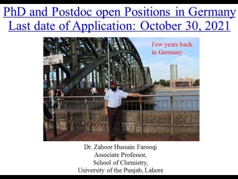 phd positions in chemistry in germany