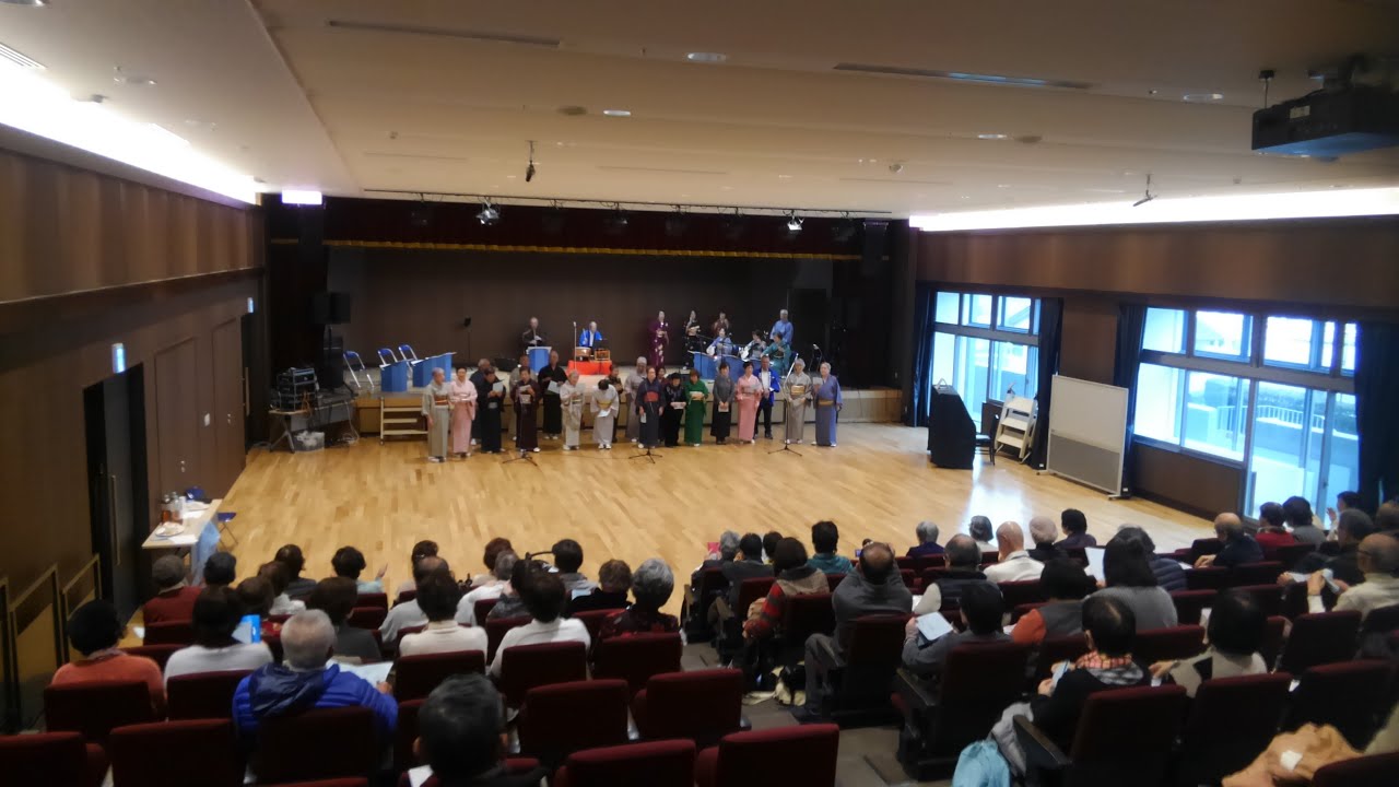 みなとがわホール・民謡鳳英会、関西音響