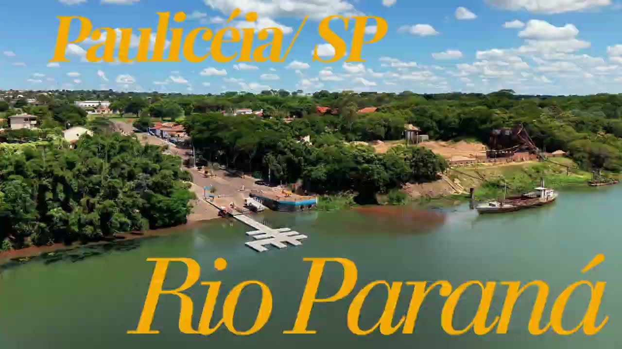 Rio Paraná em Paulicéia/ SP