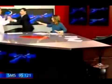 ფიზიკური დაპირისპირება კავკასიის პირდაპირ ეთერში