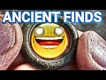 ANCIENT FINDINGS • Vikings lost the horn, dug up a ring of ancient ancestors, metal eagles &amp; lions