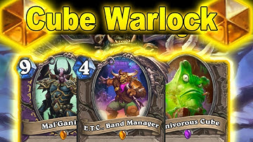 Big Demons Cube Warlock Is Back In 2023 With The New Legendary! March of the Lich King | Hearthstone