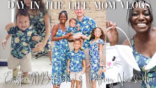 Vlog: Easter 2023, Our Baby Is Walking Now + More! // Black Mom Vlogs
