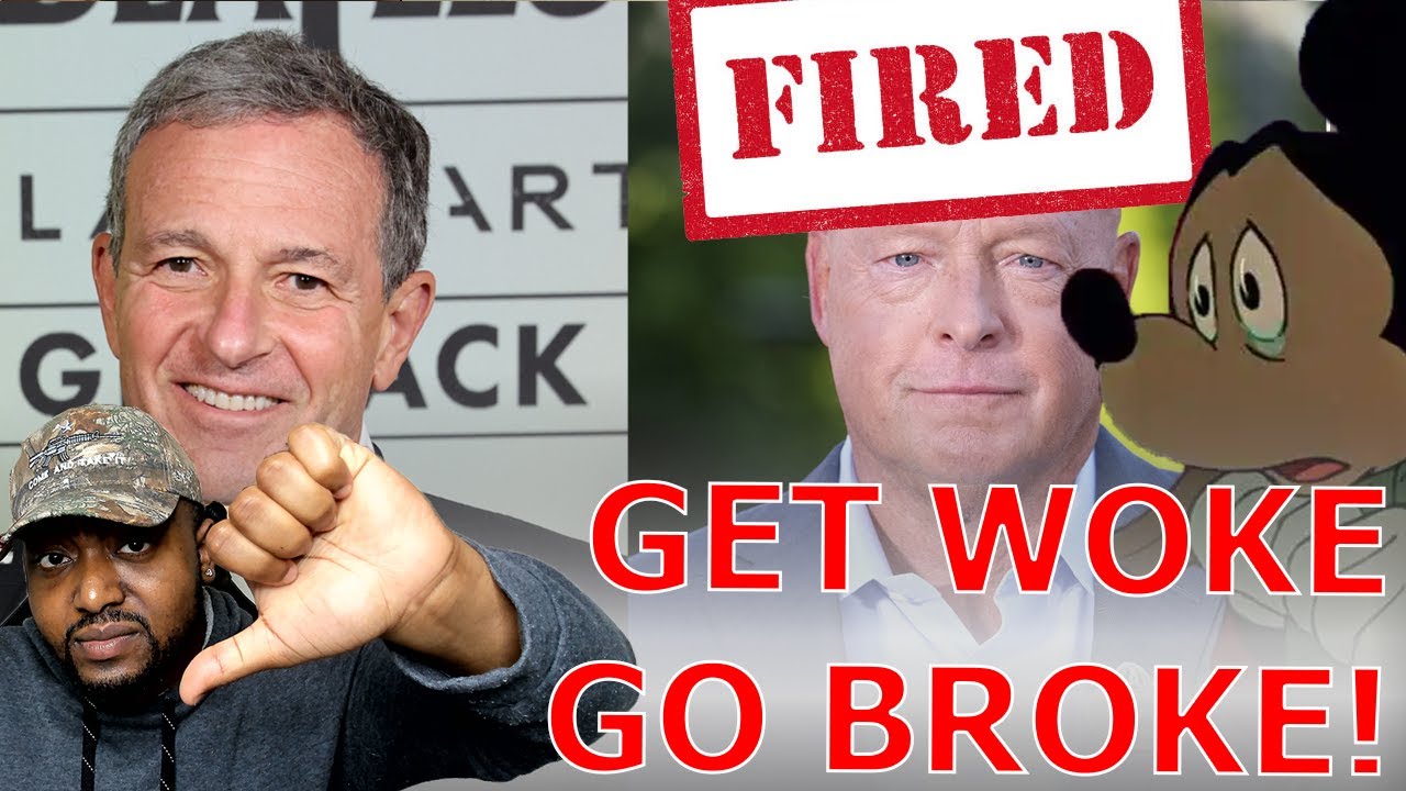 WOKE Disney CEO Bob Chapek FIRED After Replaced By Old WOKER CEO Bob Iger As Stock Keeps TANKING!