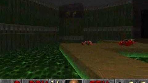 DOOM 1 :: Episode 1 Mission 1 :: Hangar