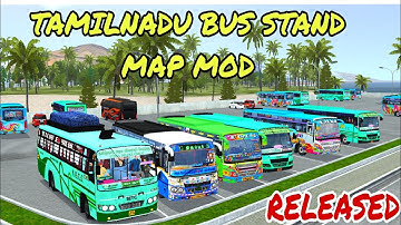 TAMILNADU BUS STAND MOD RELEASED|HOW TO GO|BUS SIMULATOR INDONESIA 4.3.4
