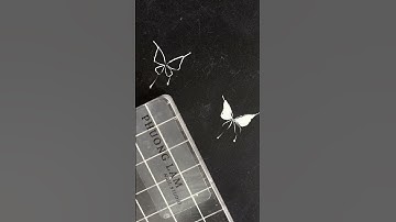 Cách vẽ bướm bằng cọ hoa cúc!!! #họclàmnail #nails #nailart #art #vehoa