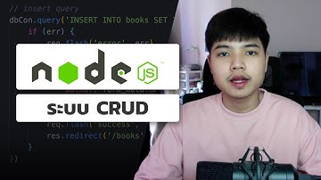 สอน NodeJS ระบบ CRUD ( เพิ่ม ลบ แก้ไข ข้อมูล ) 👨‍💻💯