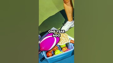 Nobody Played This Sport One Year Ago 🤔#shorts  #pickleball  #sports