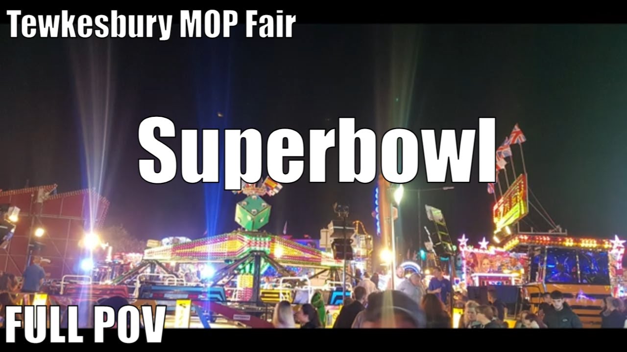 Themepark POV | Superbowl | Tewkesbury Mop Fair | Ourthemparklife
