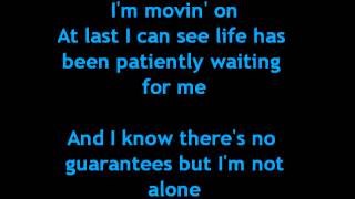 Rascal Flatts-I'm moving on lyrics chords