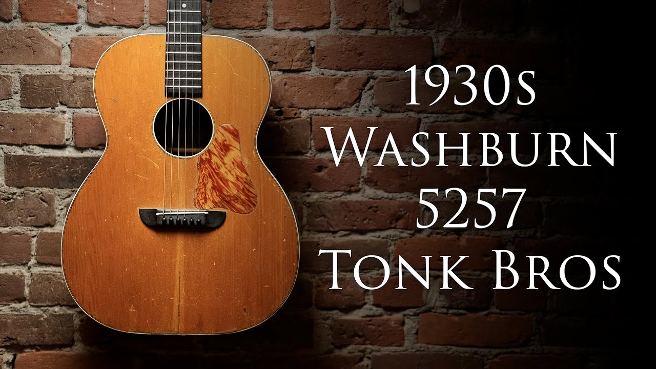 1930s Washburn Tonk Bros Model 5257 – Emerald City Guitars