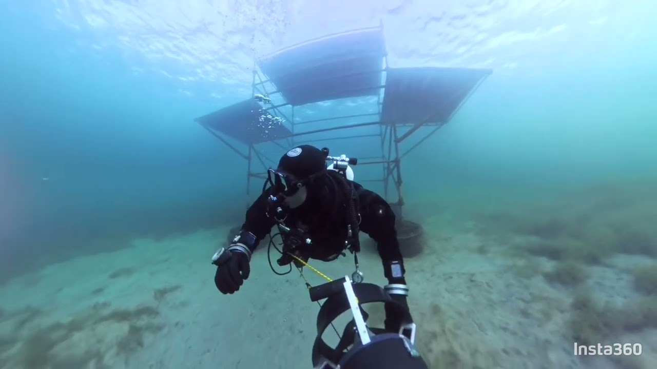 Potápění se skůtrem na jezeře Kulkwitzersee 15.12.2024