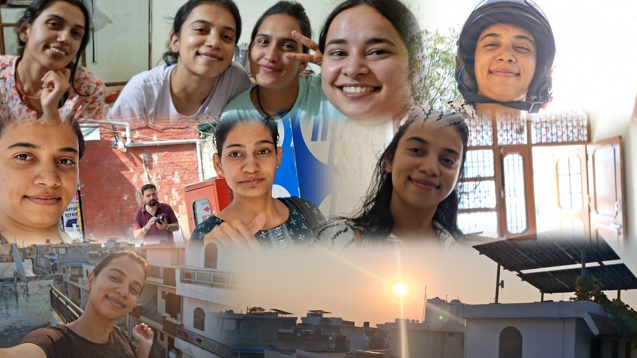 I cleaned my room for Diwali, went to the market in Chandigarh,and then my friends came over #diwali