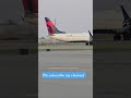 Delta airline plane landing at SMF