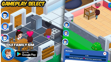 Idle Family Sim Gameplay - New Family Life Simulator (Android)