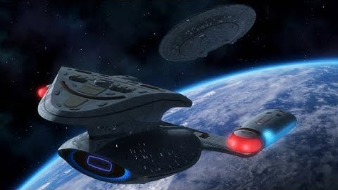 All Saucer Separations of the Enterprise D . Compilation of Clips from Star Trek TNG & Generations