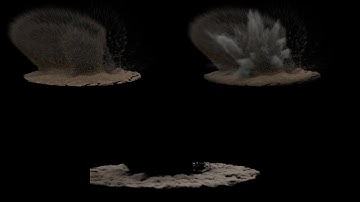 VFX Meteor proj (Houdini FX, 3DE, Mantra, AE)