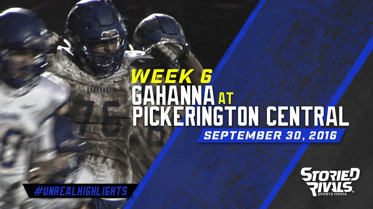 HS Football Gahanna at Pickerington Central [9/30/16] YouTube