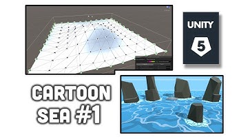 Easy Cartoon Sea Tutorial - Unity 5 | Part 01 - Animating the plane