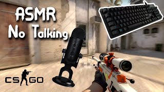 ASMR Gaming | CS:GO COMPETITIVE DUST 2 | Keyboard Sounds