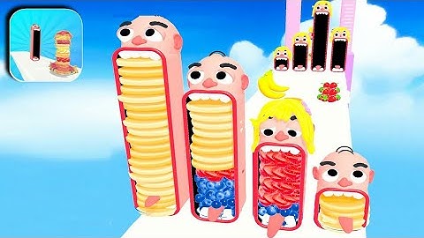 PANCAKE RUN 🍇🍓🍌 Gameplay All Levels Walkthrough New Update Game Max Level PR1113