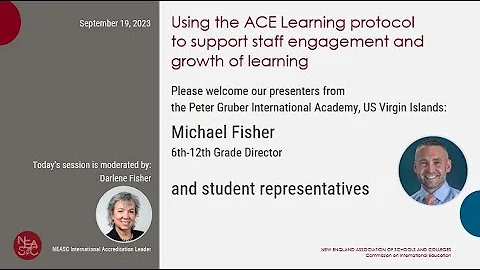 ACE Learning protocol to support staff engagement and growth of learning | #NEASCwebinars
