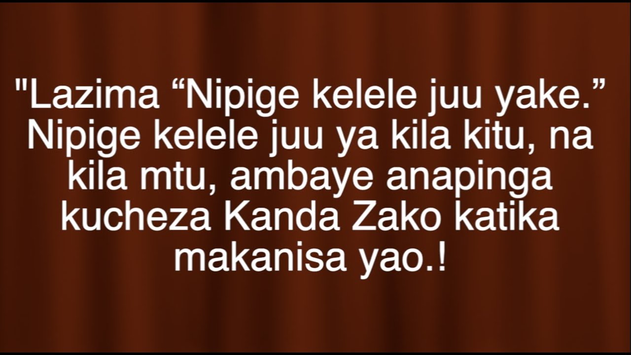 KISWAHILI TZ, 29,10,2022, WAPENDWA WANA KONDOO WA BWANA, NI BARUA