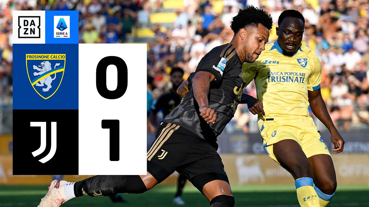Resumen: Frosinone vs Juventus (0-1) | Resumen y goles | Highlights Serie A