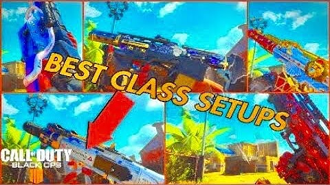 TOP 5 BEST CLASS SETUPS IN BLACK OPS 4! (2021)