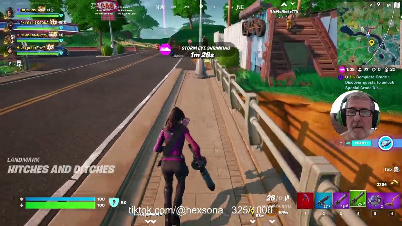 Fortnite - Crown Hunt feat. birthday girl Hexsona 08/20/23 | 