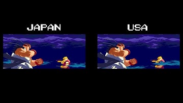 Street Fighter Zero/Alpha (Capcom/1995) Intro Comparison