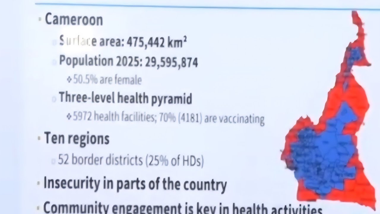 Training of border health actors in Cameroon 