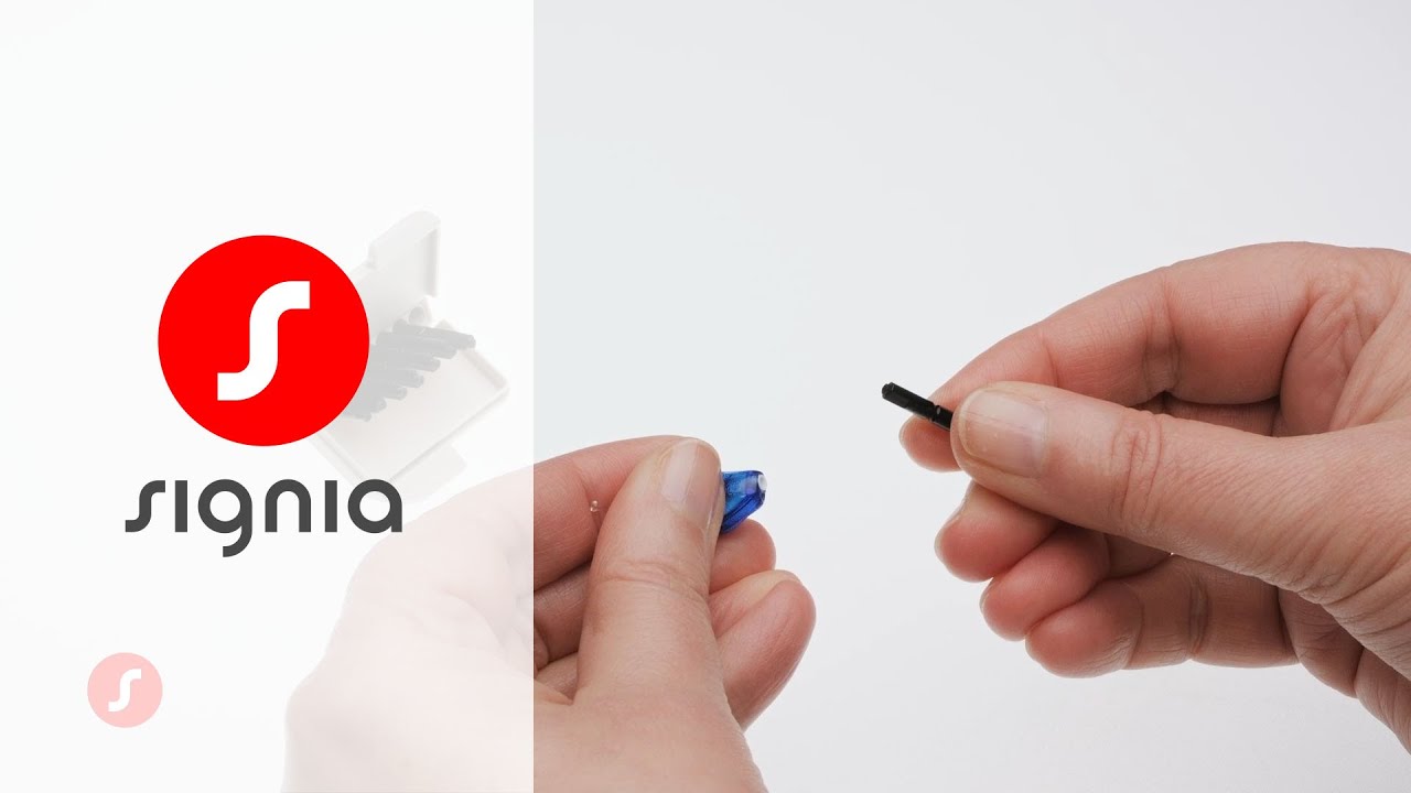 Insio IX how to exchange the wax guard Signia Hearing Aids YouTube