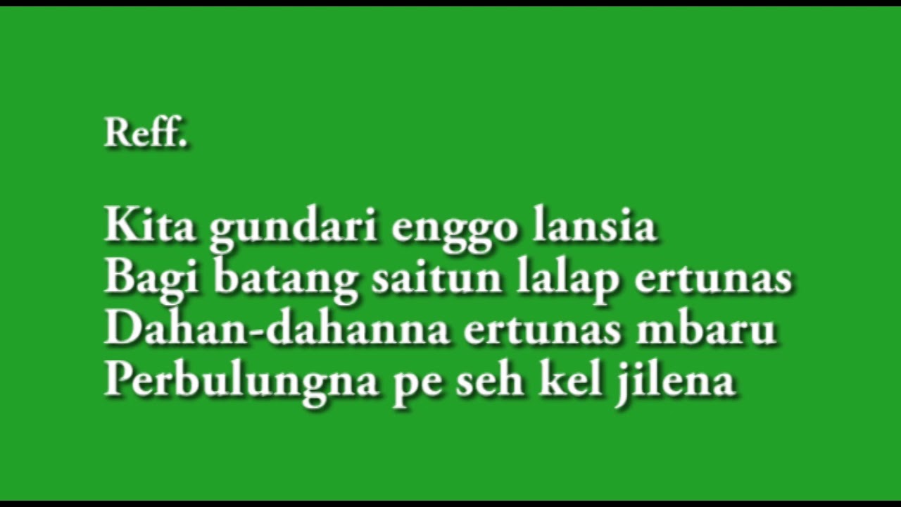 NINA SAITUN (Contoh Lagu)