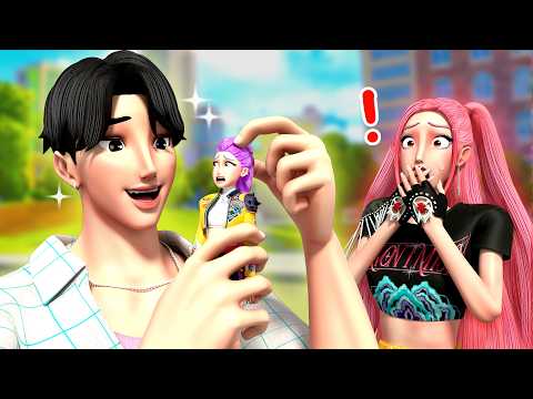 HUNTRIX TURNS TINY?! Poppy Playtime 5 VS KPop Demon Hunters Animation