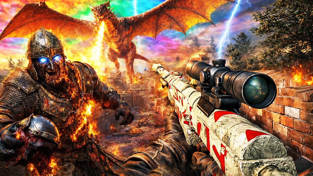 The Most Intense Challenge Map in BO3 Zombies (THE LAST DRAGON)